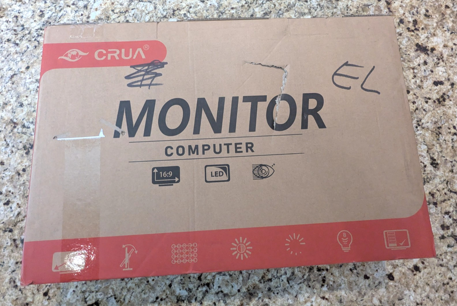 Crua 22" Computer Monitor 16:9 LED Model G220A Black