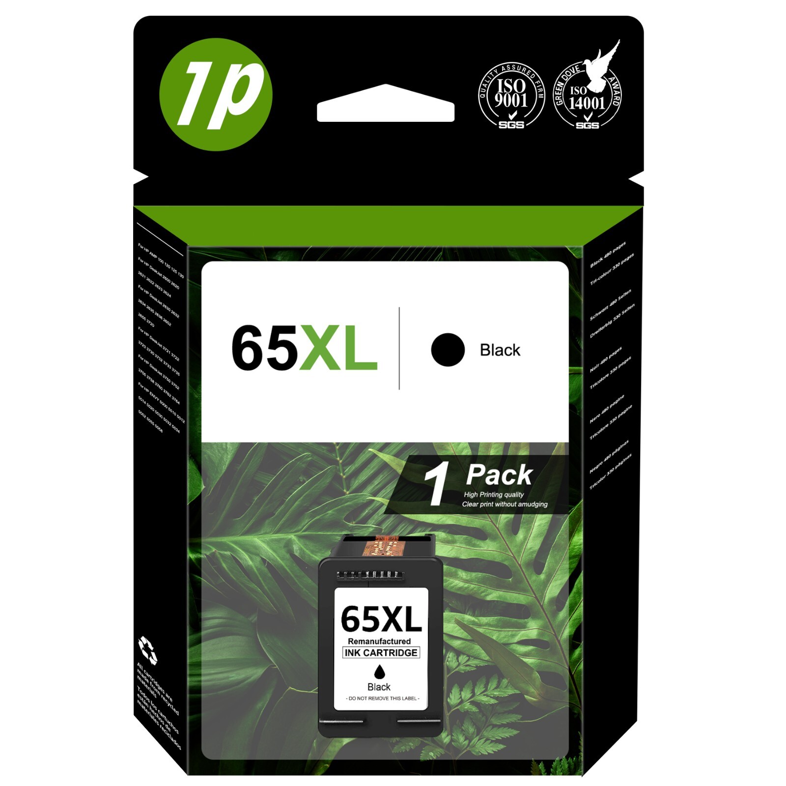 65XL Ink Cartridge For HP 65 Ink ENVY 5010 5055 5052 Deskjet 2600 2652 2636