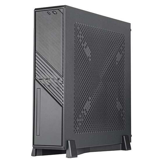 Silverstone SST-ML12B Milo 12 Slim Compact Mini-ITX Case