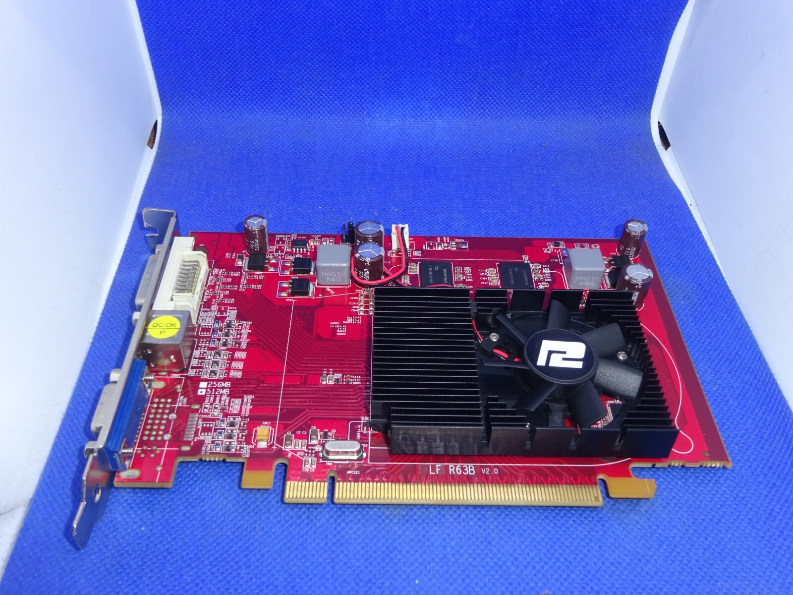 MEDION POWER COLOR RADEON HD 3600 SERIES 512MB DDR2 PCI-E DVI VGA S-VIDEO#GK6359