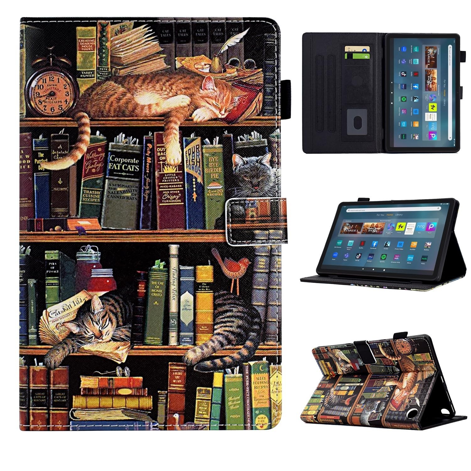 BYCeKe Cute Case for Kindle Fire Max 11(13th Generation, 2023 Release)