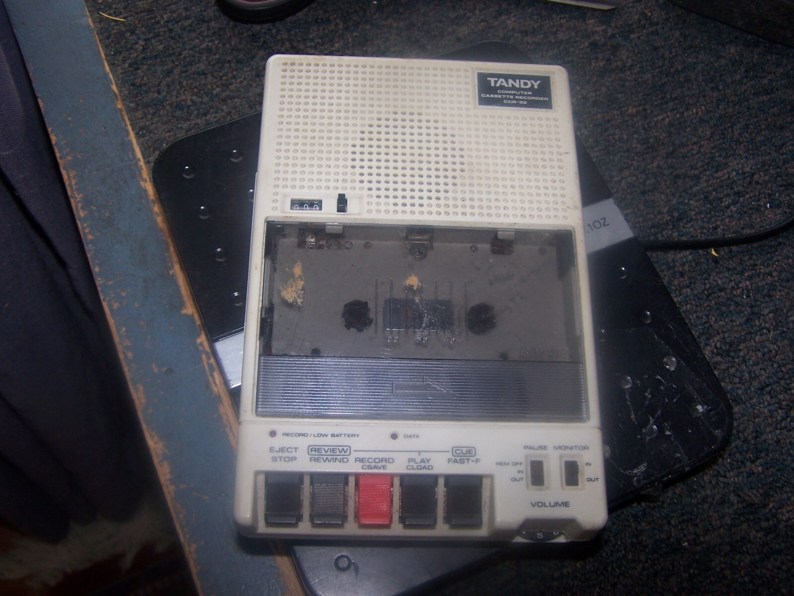 Tandy CCR-82 Computer Cassette Recorder Model 26-1209