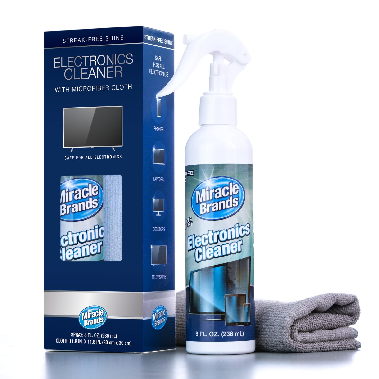 MiracleSpray for Electronics Cleaning Safe Multisurface Cleaner for Any TV  M...