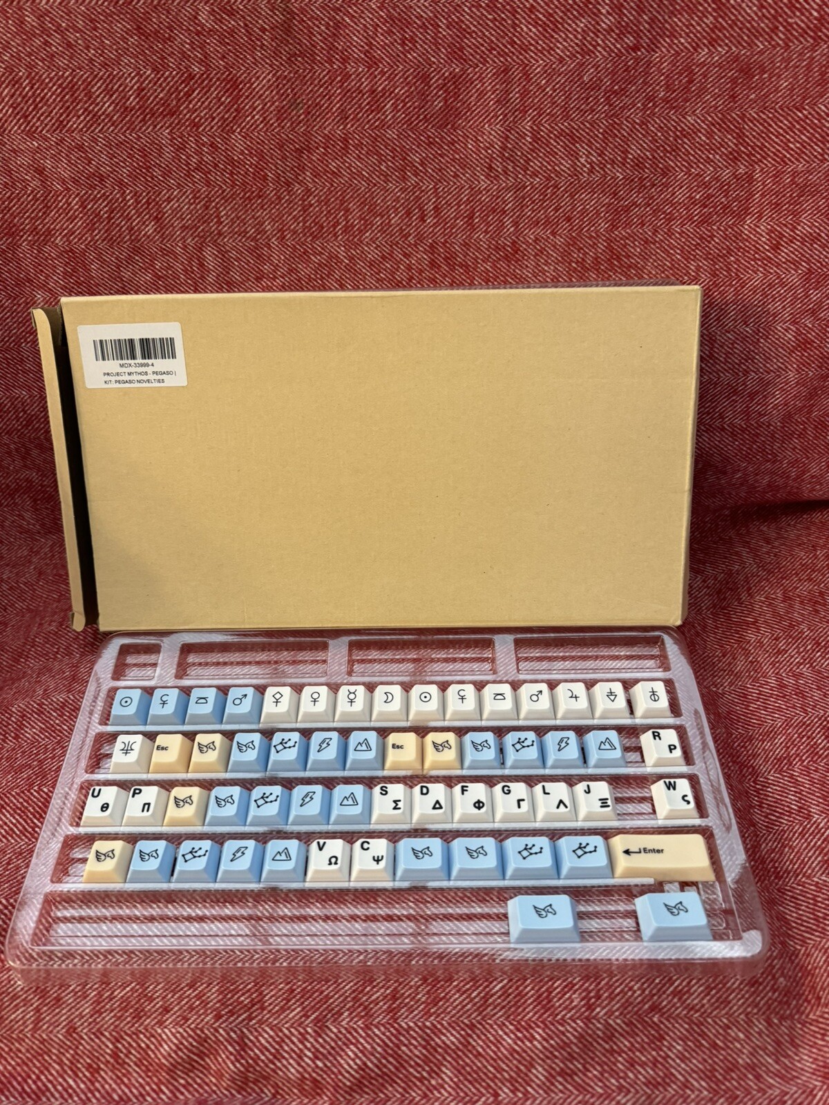 DROP + MITO DCD PEGASO CUSTOM KEYCAP SET - PEGASO NOVELTIES 