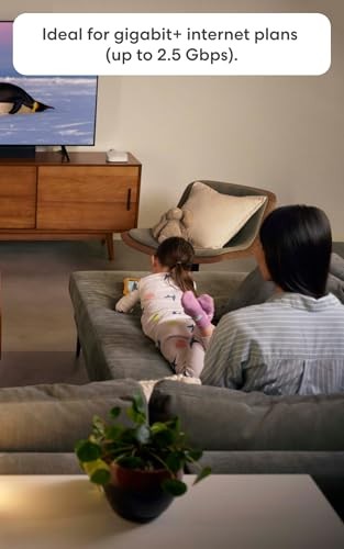 Amazon eero Pro 6E mesh wifi router - Supports internet plans up to 2.5 Gbps,
