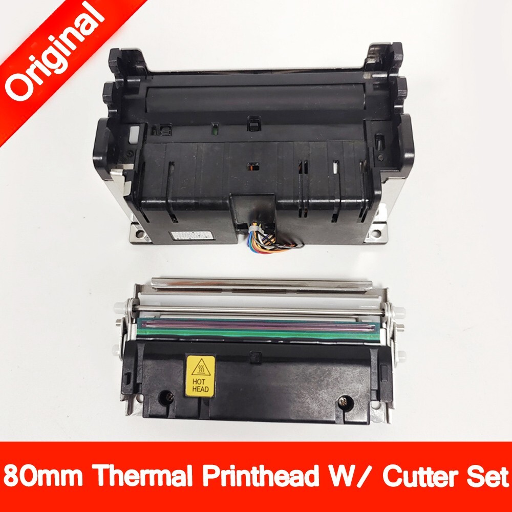 80MM Receipt Thermal Printhead W/ Cutter For Seiko CAPM347 CAPM347B CAPM347B-E