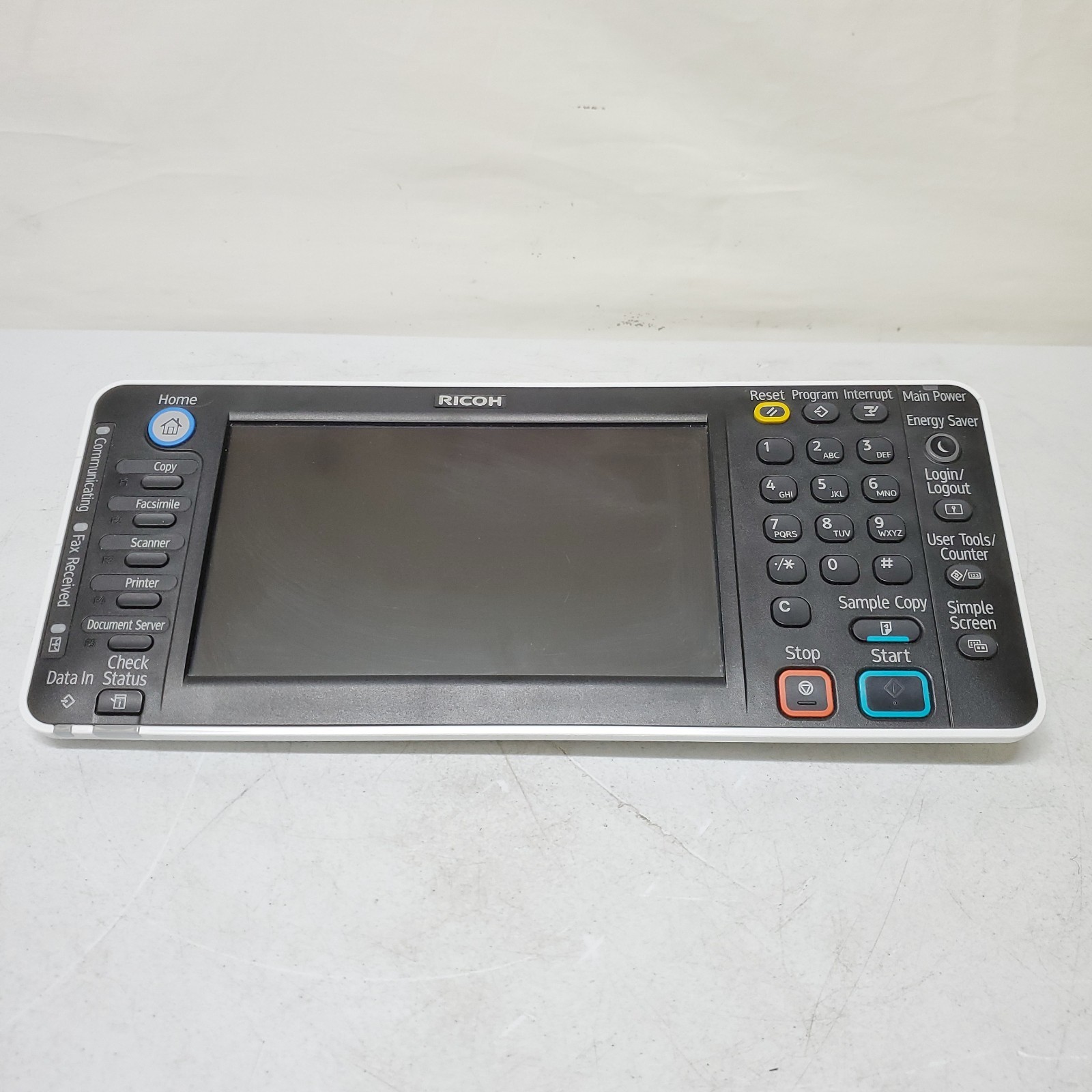 Ricoh MP C4503 Control Panel Screen Display Operation Interface Touch