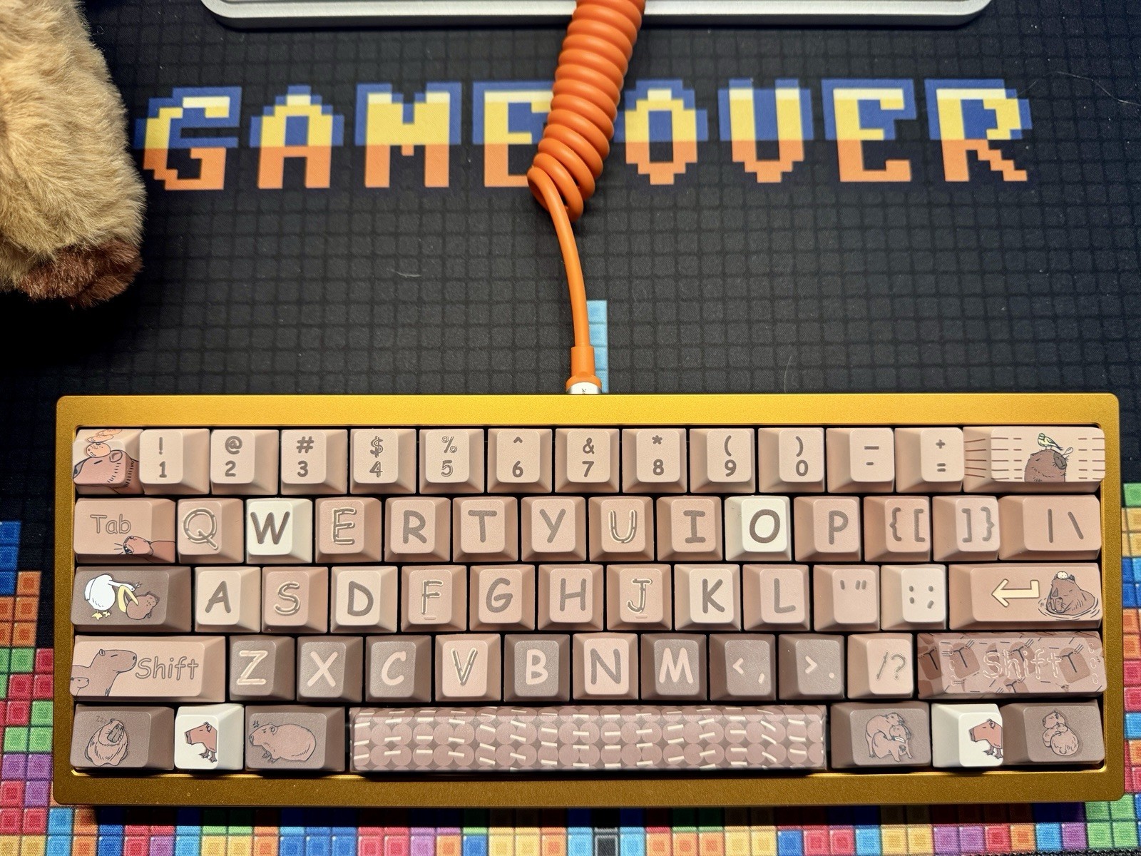 Capy 60 Keyboard designed by custom keyboard creator Bowl, of Bowl Keyboards