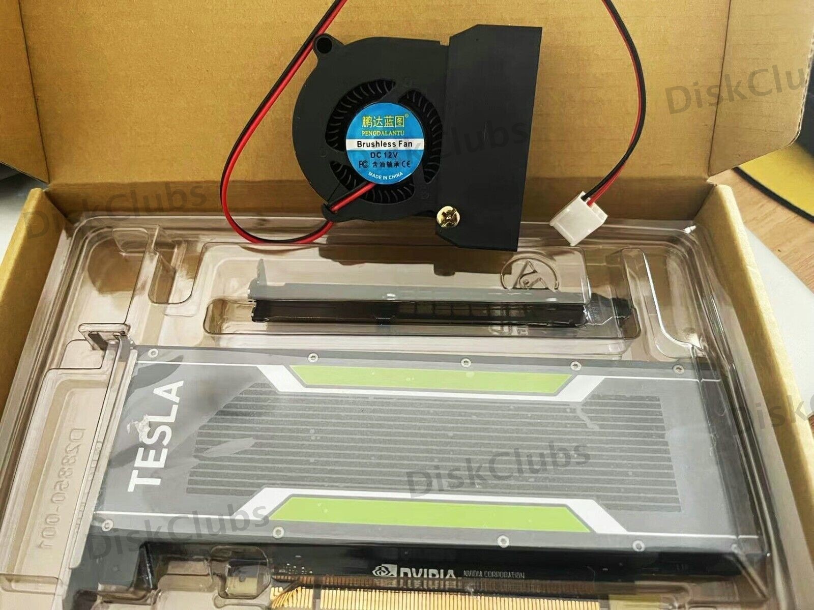 Nvidia Tesla P4 8GB PCIE GPU Graphics Card with Cooling Fan 900-2G414-0000-001