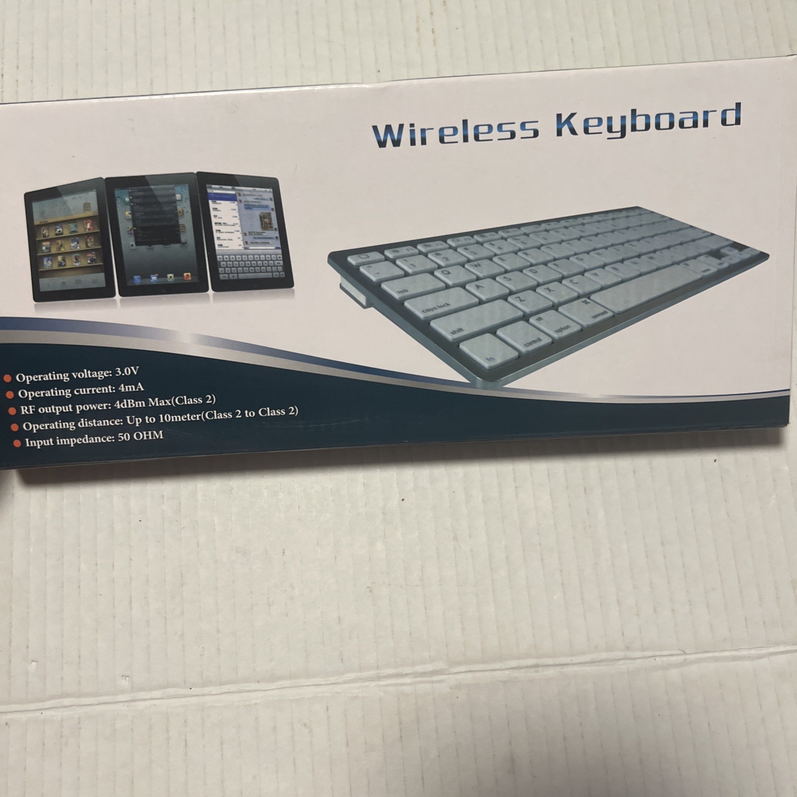 Korean Language Ultra-Thin Wireless Silent Keyboard 78-key Layout for PC& Tablet