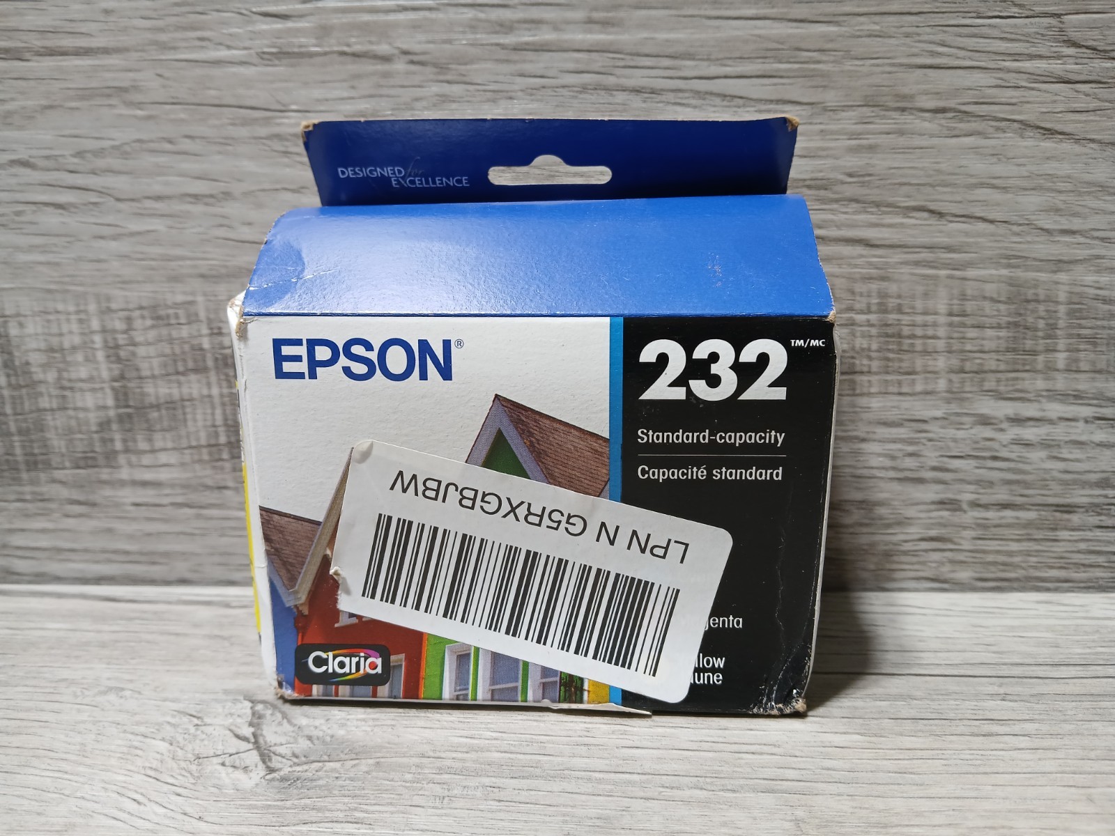 EPSON 232 Claria Ink Standard Capacity Color Combo Pack (T232520) Exp.04/28 NEW