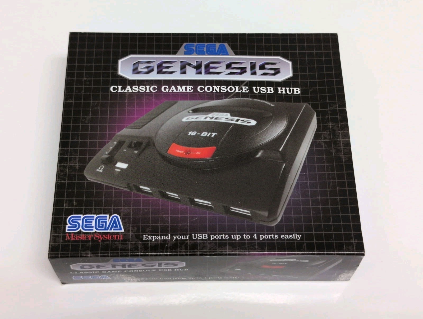 Nerd Block Sega Genesis USB Hub Open Box