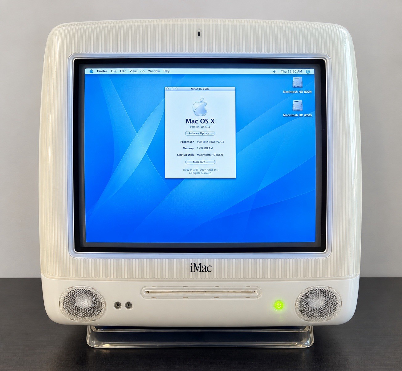 Apple iMac G3 DV special edition Snow-500MHz-1GB RAM-SSD -Complete Collection