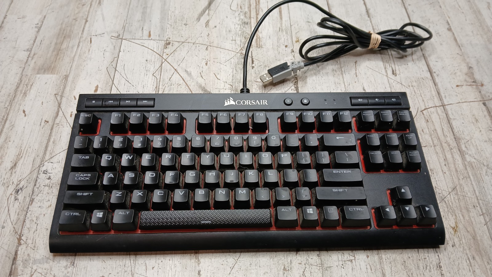 Corsair K63 Compact Mechanical Gaming Keyboard CHERRY MX Red
