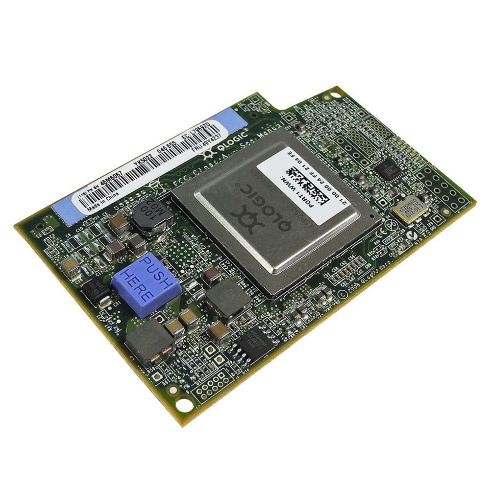QLogic IBM QMI2572-IBM 4Gb FC Expansion Card (CIOv) IBM FRU: 49Y4237 PN 46M6067 