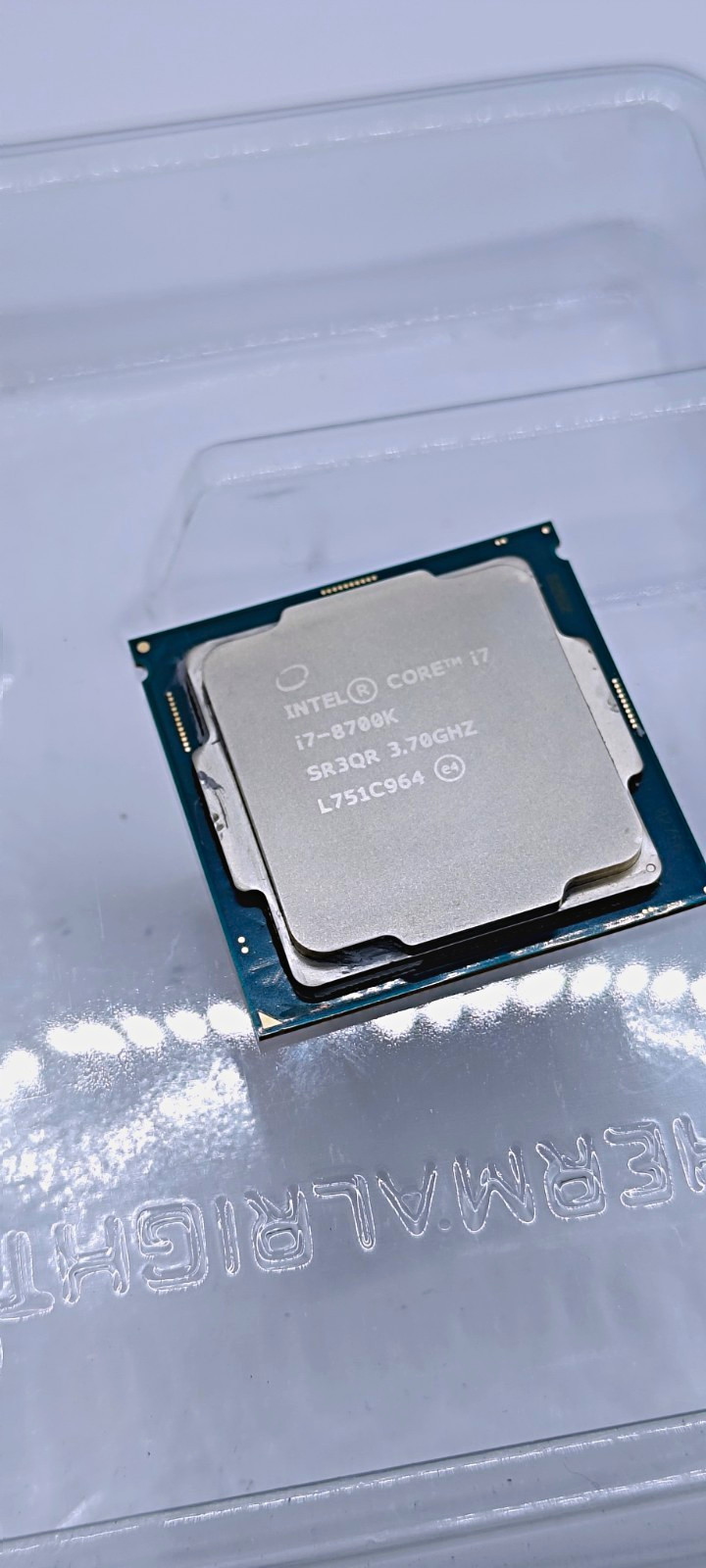 Intel Core i7-8700K 6-Core 3.70GHz LGA1151 CPU Processor SR3QR