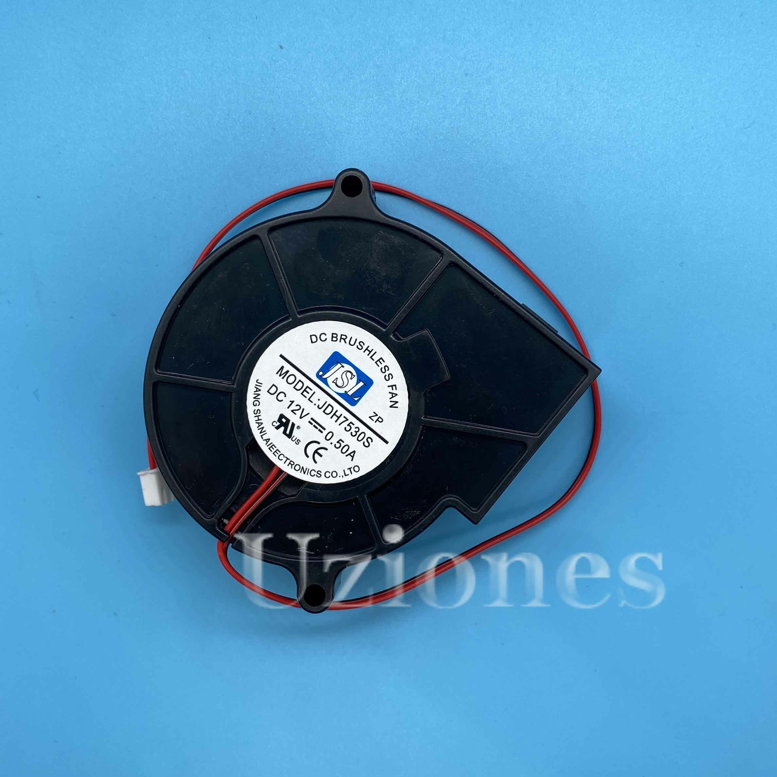 For JSL JDH7530S 12V 0.50A 7530 7.5cm Humidifier Turbo Blower Cooling Fan 2Pin