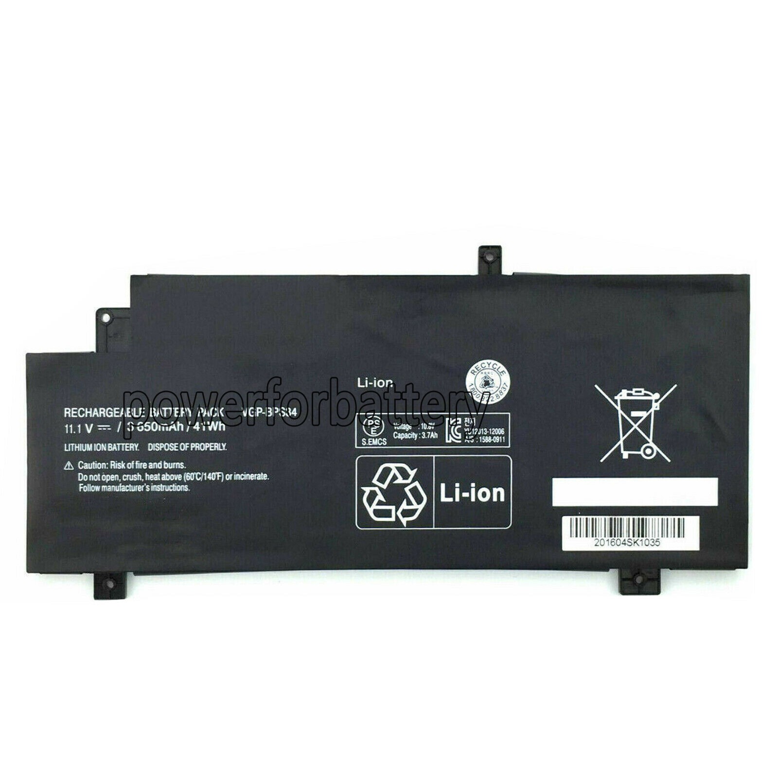 New VGP-BPS34 Battery For   VAIO Fit 15 Touch SVF15A1ACXB SVF15A1ACXS Laptop