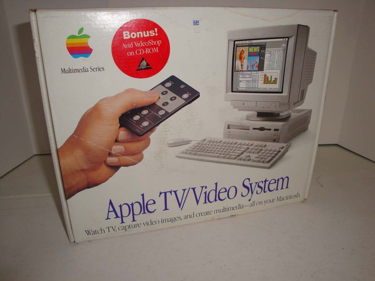VINTAGE APPLE MAC M2896LL/C POWER MAC QUADRA LC APPLE TV VIDEO SYSTEM  BOXED