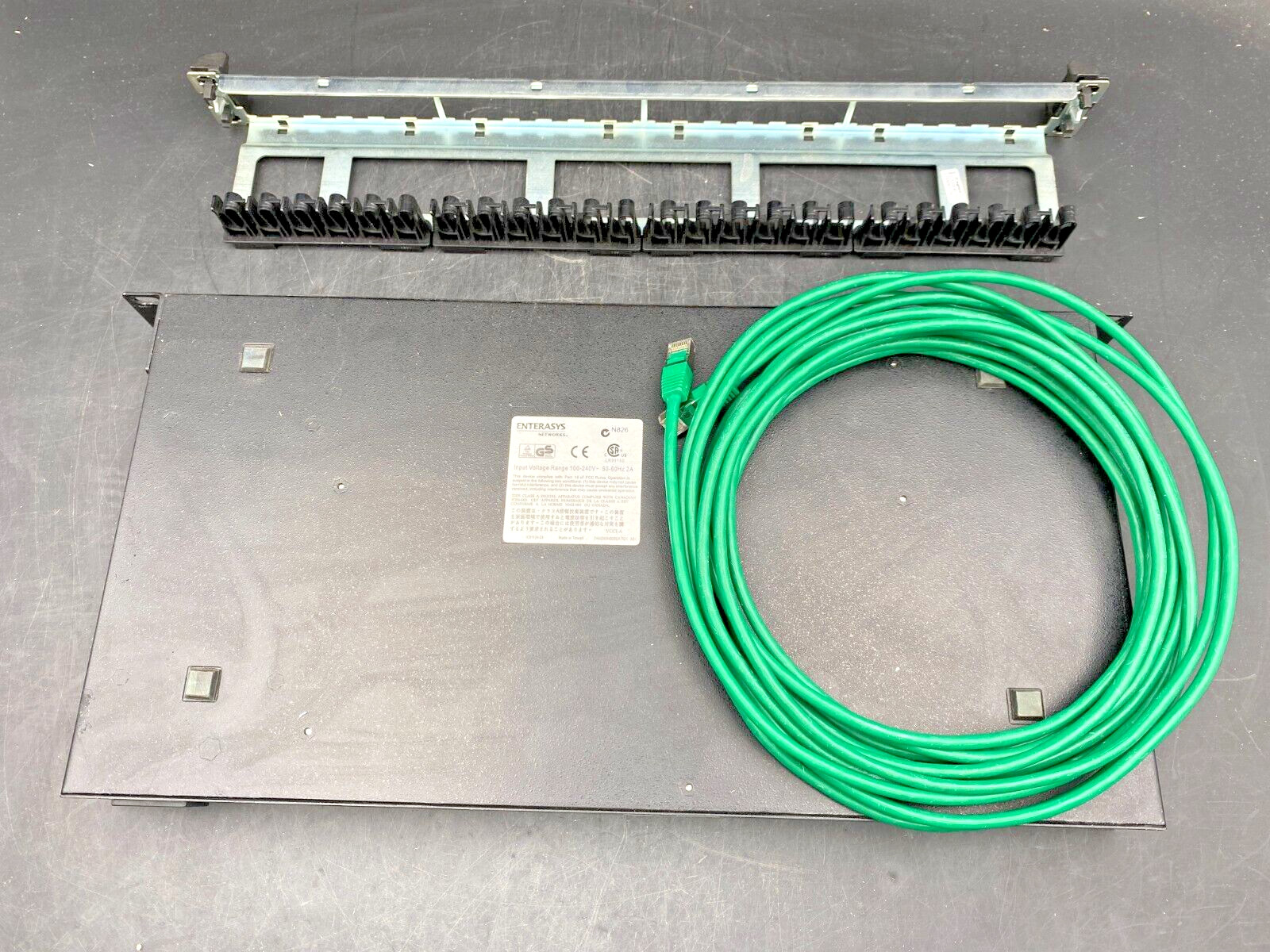 ENTERASYS NETWORKS VCCI-A V2H124-24 100-240V NETWORK ETHERNET ADAPTER
