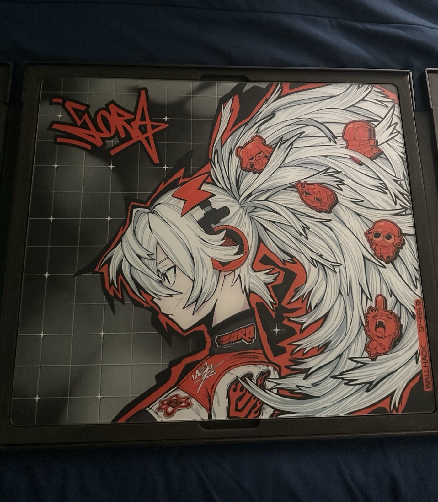 Wallhack SP-004 Drift Sora Glass Mousepad