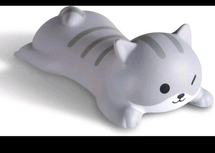 Cute Cat Wrist Rest Support Mouse Keyboard Ergonomic Kawaii PU Foam Pad