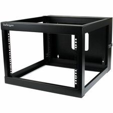 STARTECH RK619WALLOH StarTech.com 6U 22in Depth Hinged Open Frame Wall Mount S