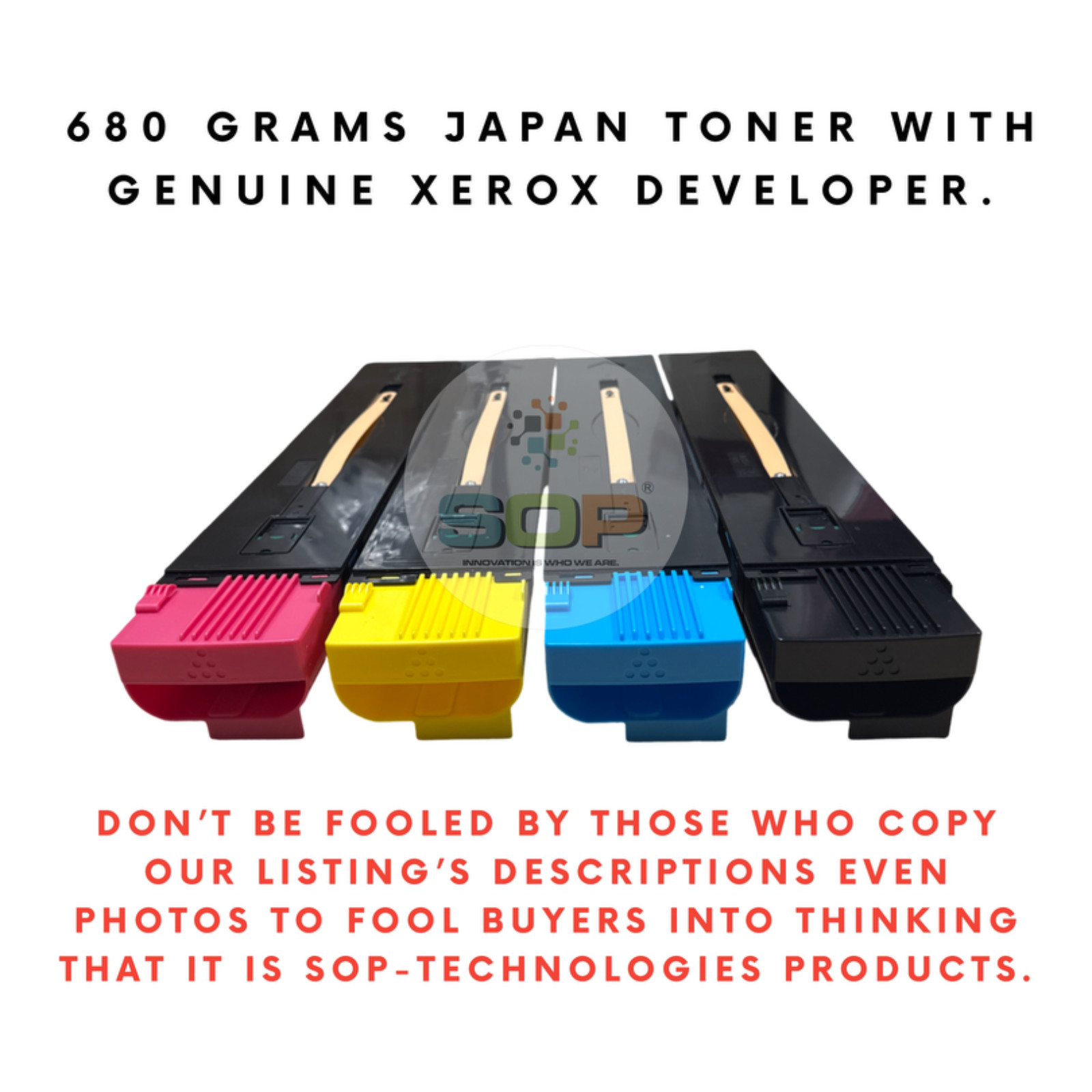4 PACK Japan Replacement Toner For XEROX C60 C70  SOLD Version (Japan Toner)