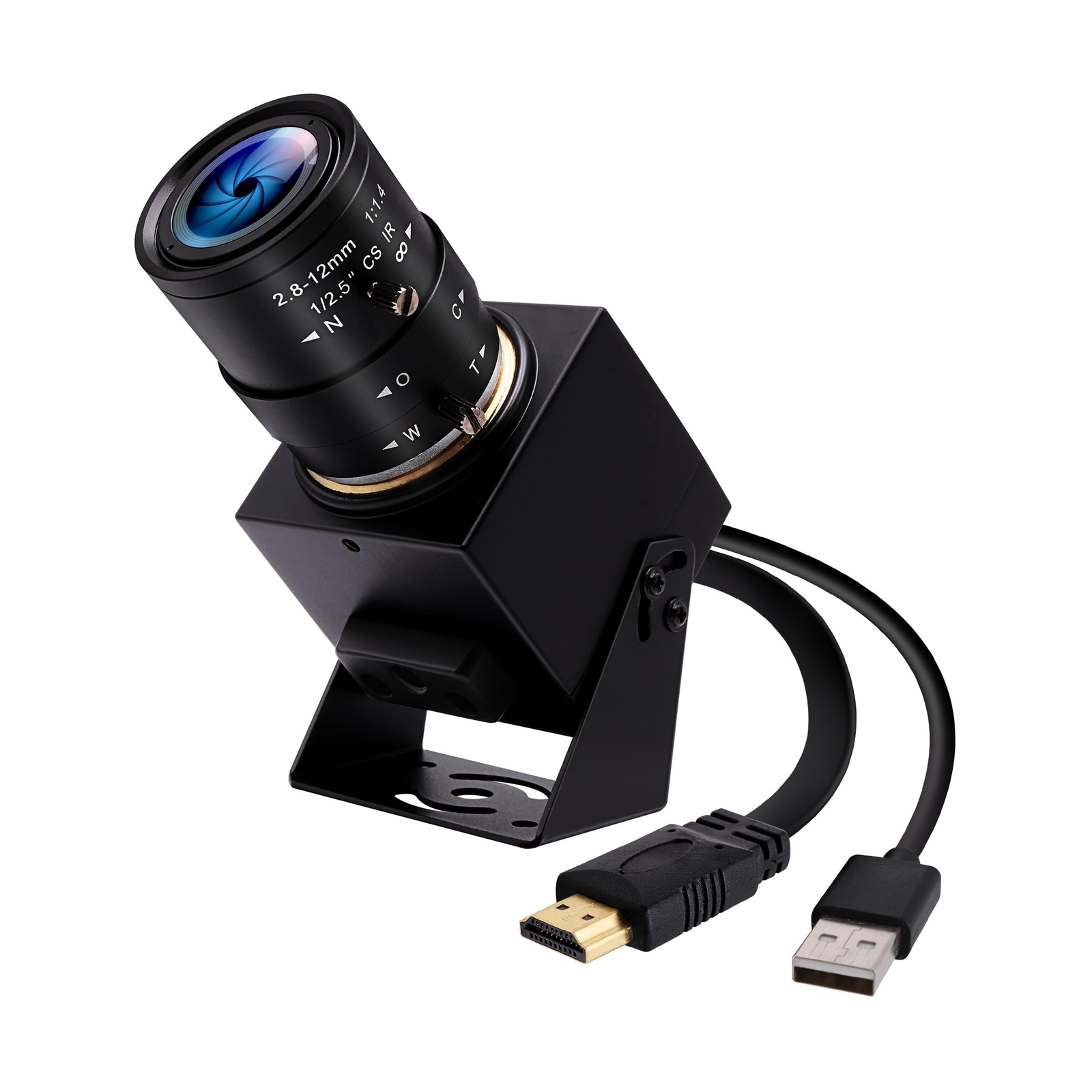 HDMI USB Camera 4K Webcam Simultaneous Output Video Conference Camera 4X Opti...