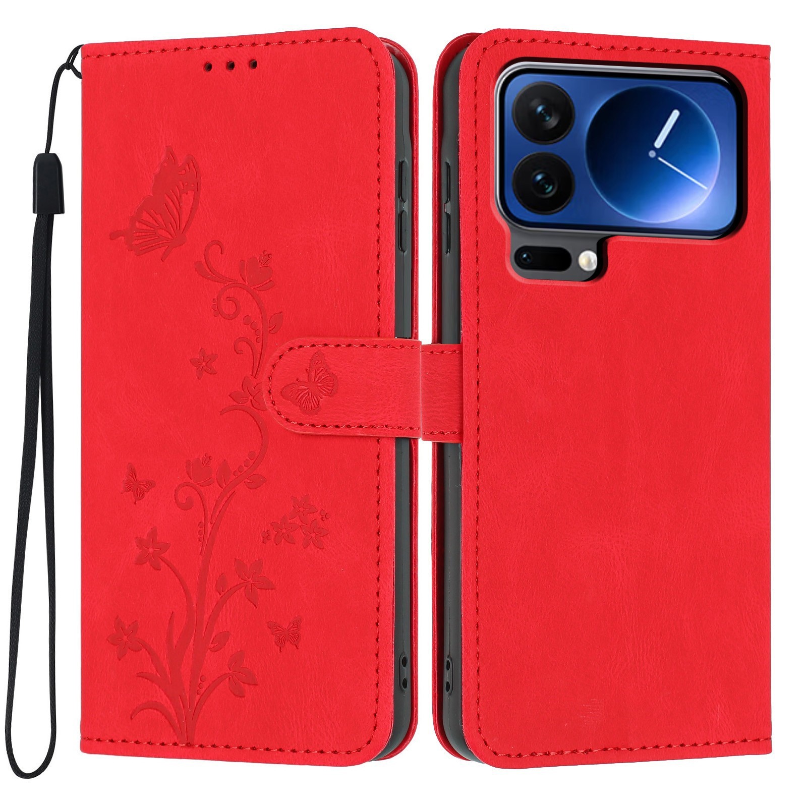 Flip Flower Butterfly Card Wallet Cover Case For A50 A41 A10 A30 A6 A10 Note 20