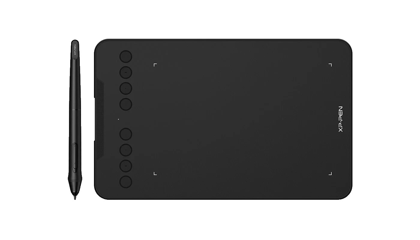 XPPen Updated Deco Mini7 V2 Drawing Tablet-16384 Levels of Pressure Battery-Free