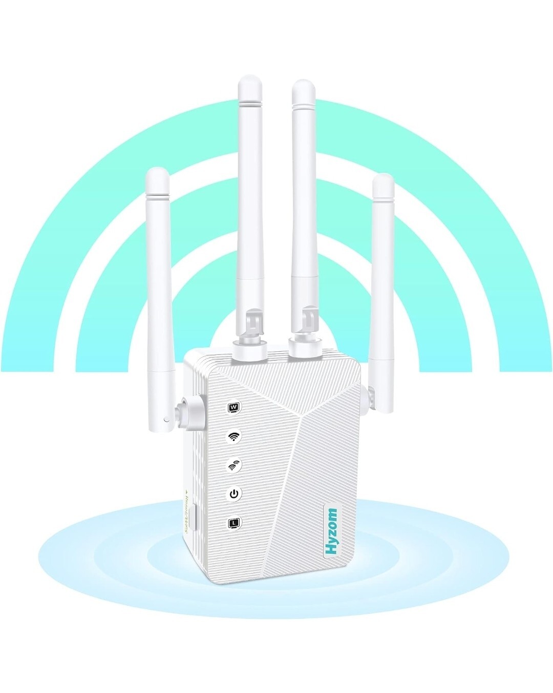 Hyzom WiFi Repeater RPT-002, 300 Mbps 2.4g 2dBi Antenna With Ethernet Port