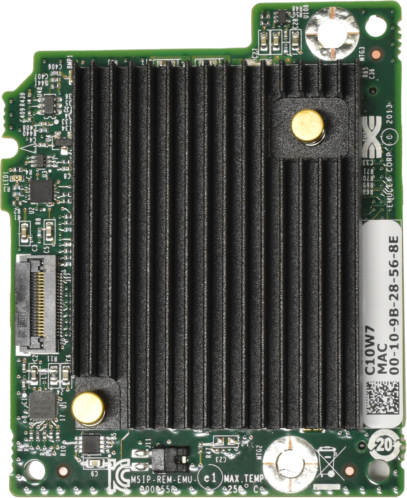 EMULEX / DELL P009558 10G Dual Port Blade Network Daughter Card C10W7 P009558-41