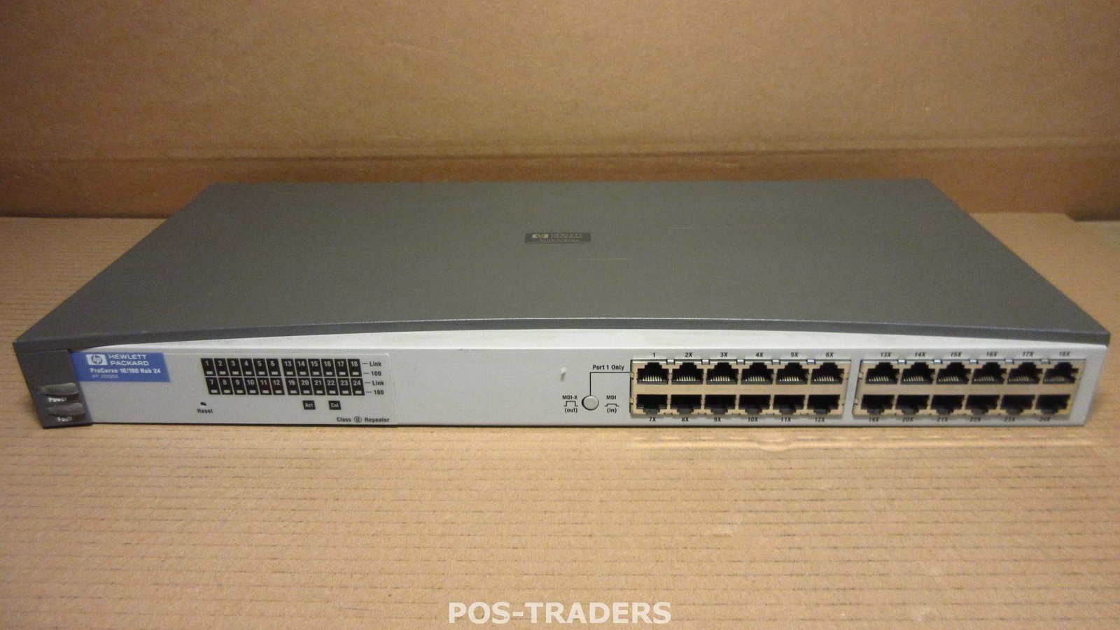 HP J3295A ProCurve 10/100 Hub 24 Switch 24-Port Network Full Duplex Ethernet 