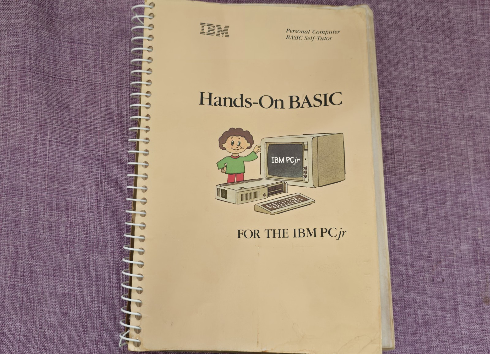 1980s Hands On BASIC For The IBM PCjr Self Tutor Vintage 80s PC Junior | Read