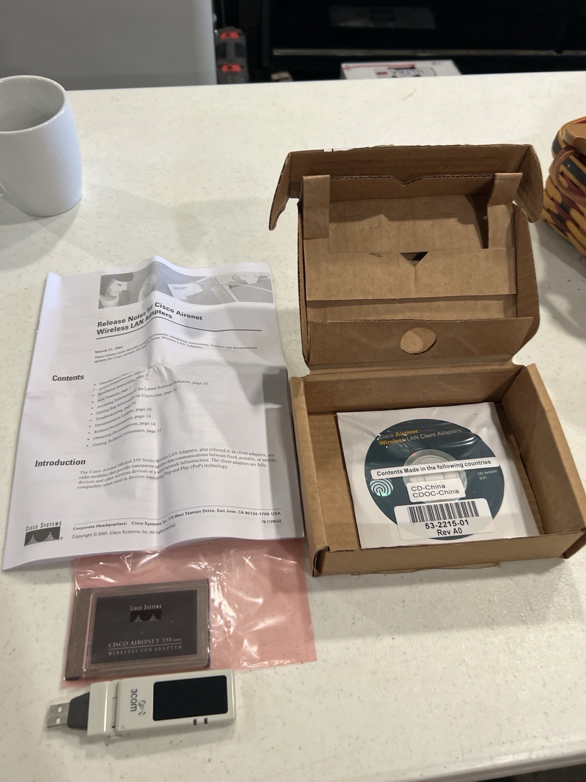 Cisco AIR LMC352 New In Box Complete Wi-Fi Card  