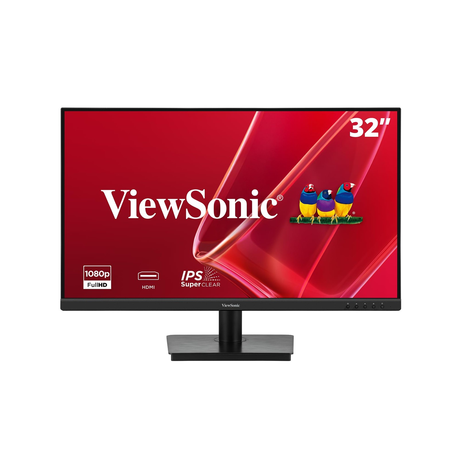ViewSonic VA3209M 32" 1080p IPS Computer Monitor Full HD HDMI VGA Black