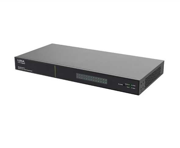 Luxul SW-505-24P-R 24 PoE+ 2 Combo RJ45/SFP Rear-Facing Ports, 1Gb L2/L3 Managed