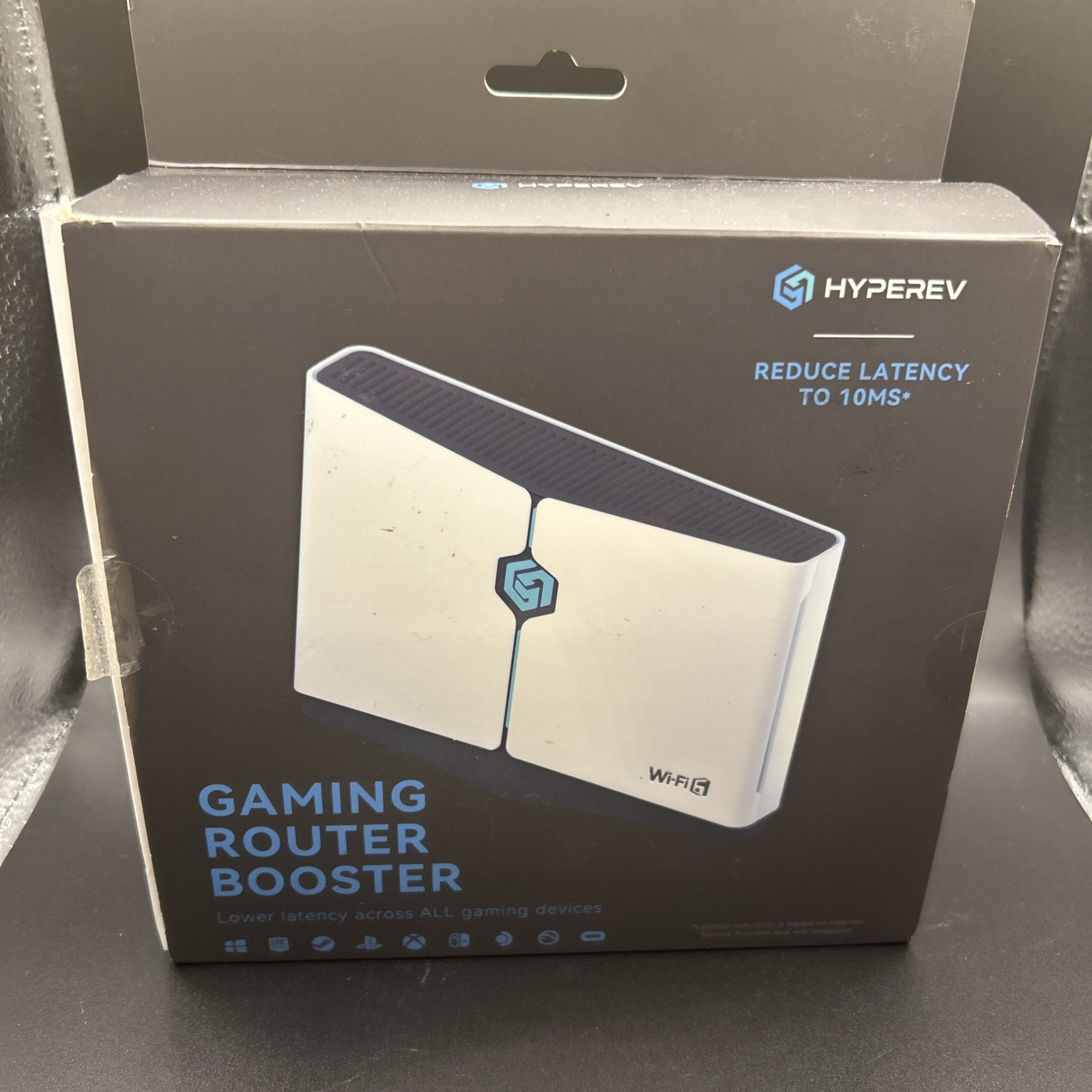 HYPEREV Reduce Lag Gaming Router WiFi 6 Dual Band High Speed Low Latency