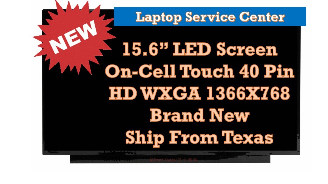 HP Pavilion L25330-001 15.6" HD LCD Touch Screen LED Display + Digitizer New