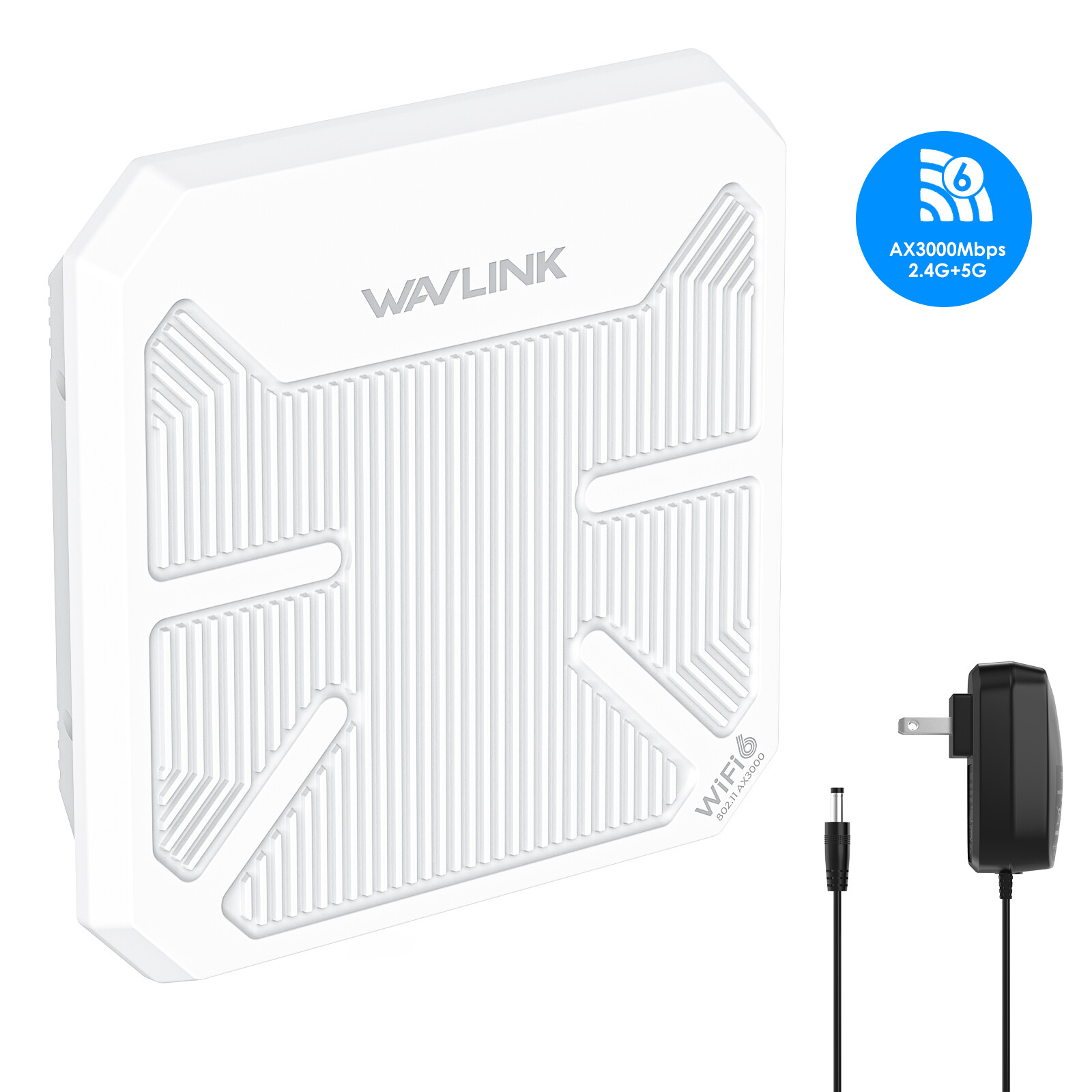 WAVLINK AX3000 Outdoor WiFi6 Extender Router Booster for Farm Yard RV Up to 300M