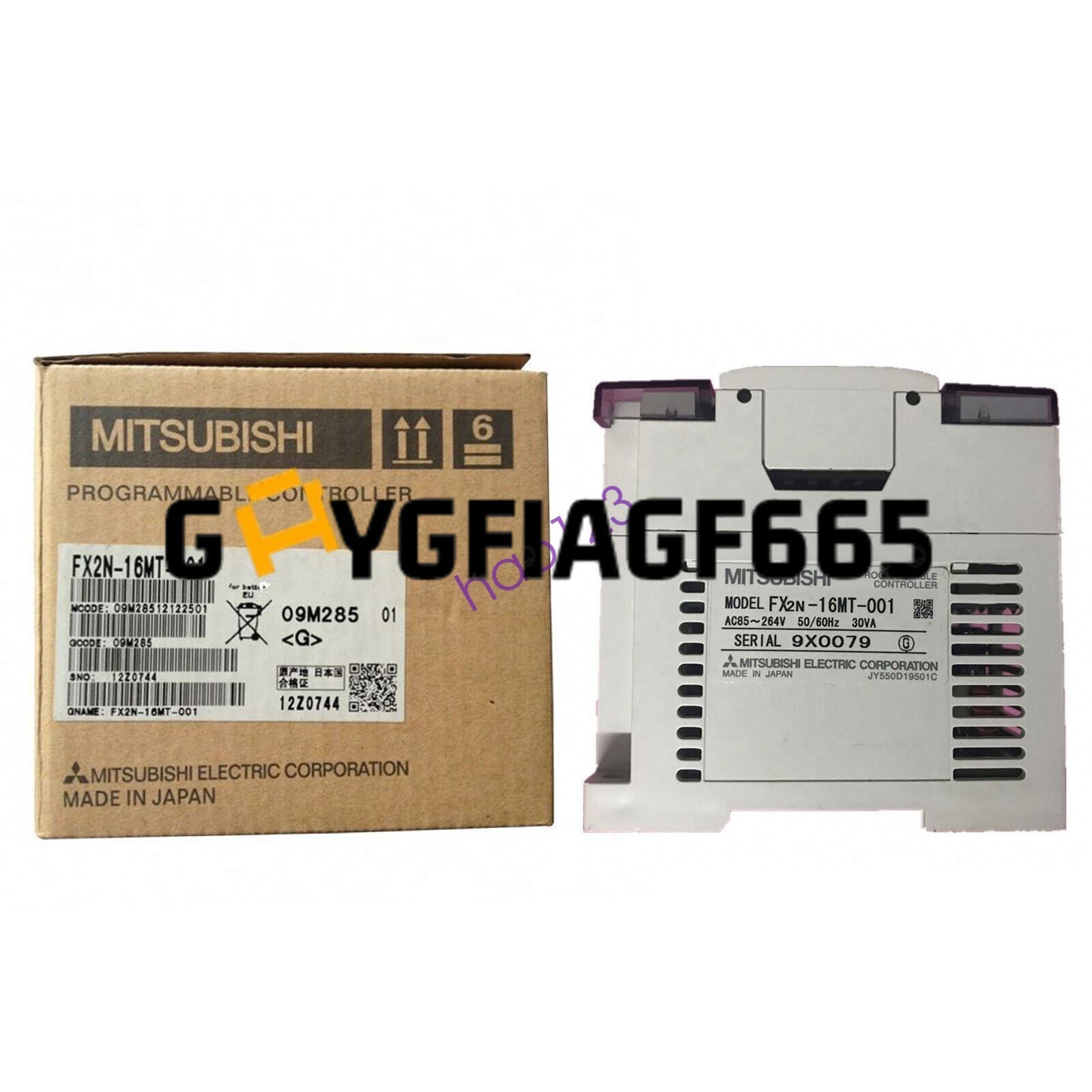 1PC New Mitsubishi FX2N-16MT-001 Programmable Controller FX2N16MT001 Fast Ship