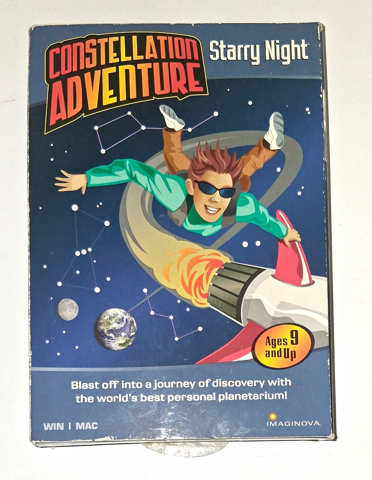 Starry Night Constellation Adventure PC/Mac Big Box - 100% Complete CIB Vtg