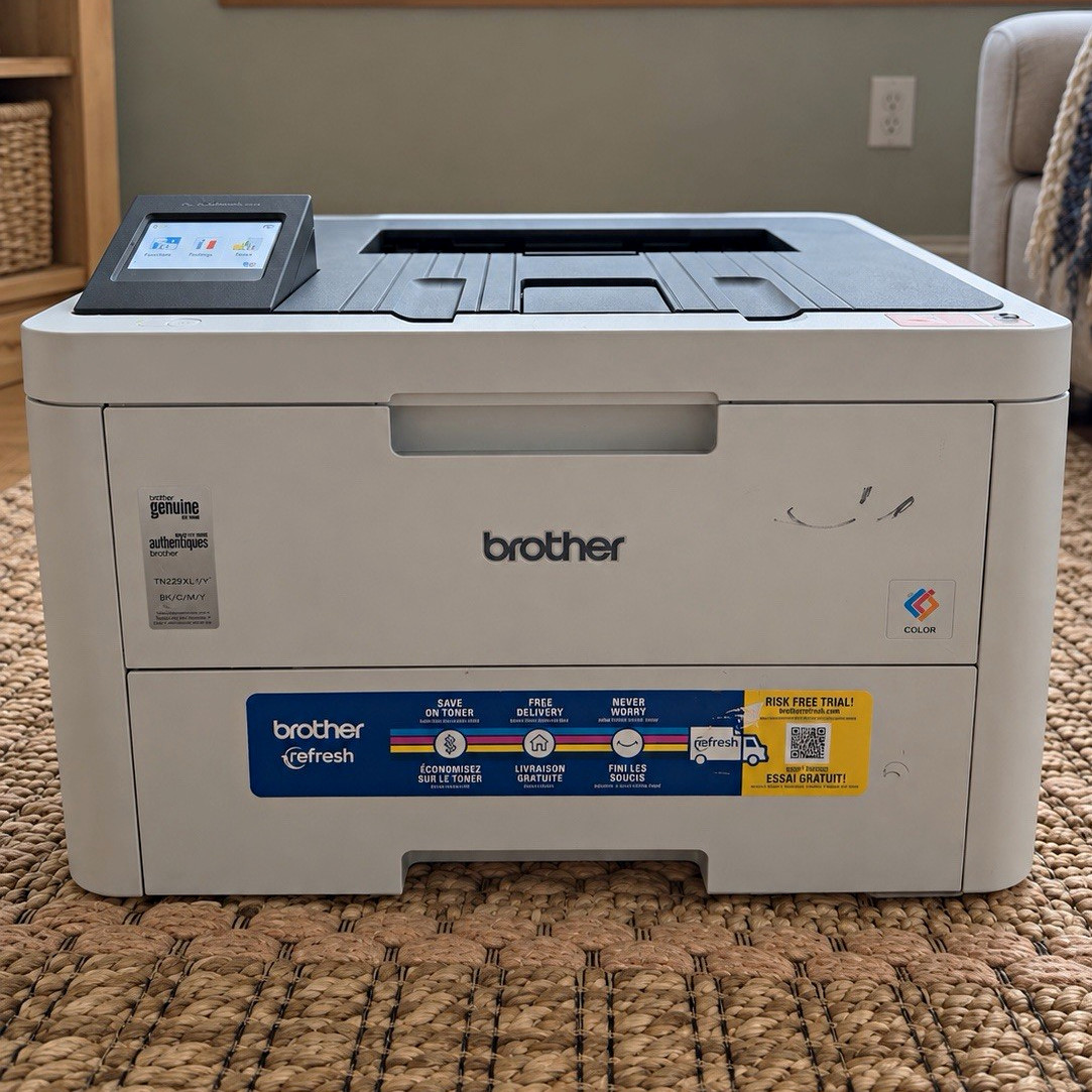Brother HL-L3280CDW Color Printer 1,141 Pages Parts/Repair No Toner