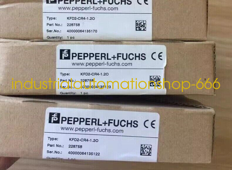1PC NEW PEPPEERL+FUCHS Safety barrier KFD2-CR4-1.20 Via DHL or FedEX