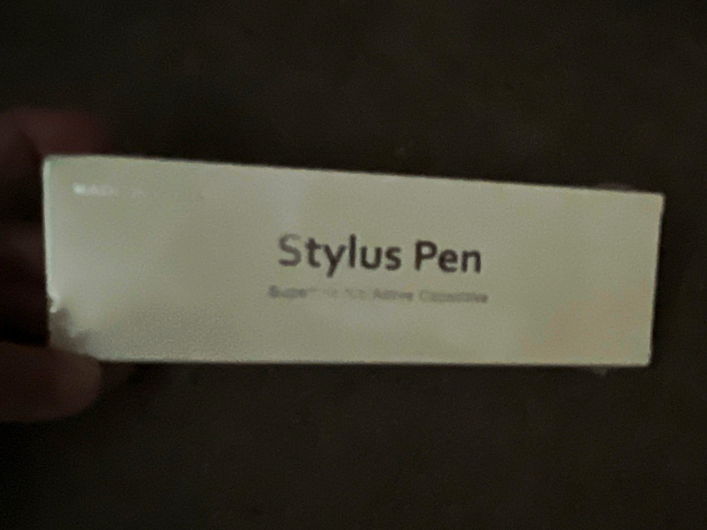 Active Capacitive Stylus Pen, White, Universal Compatible Brand/Model