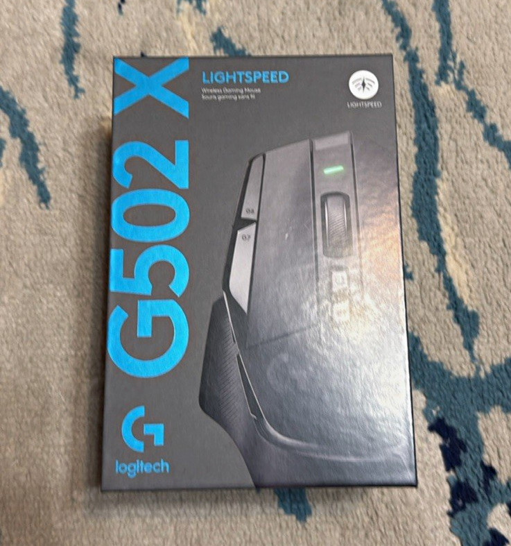 Logitech G502 X LIGHTSPEED Wireless Optical Gaming Mouse 25600 DPI 13 Btn Black