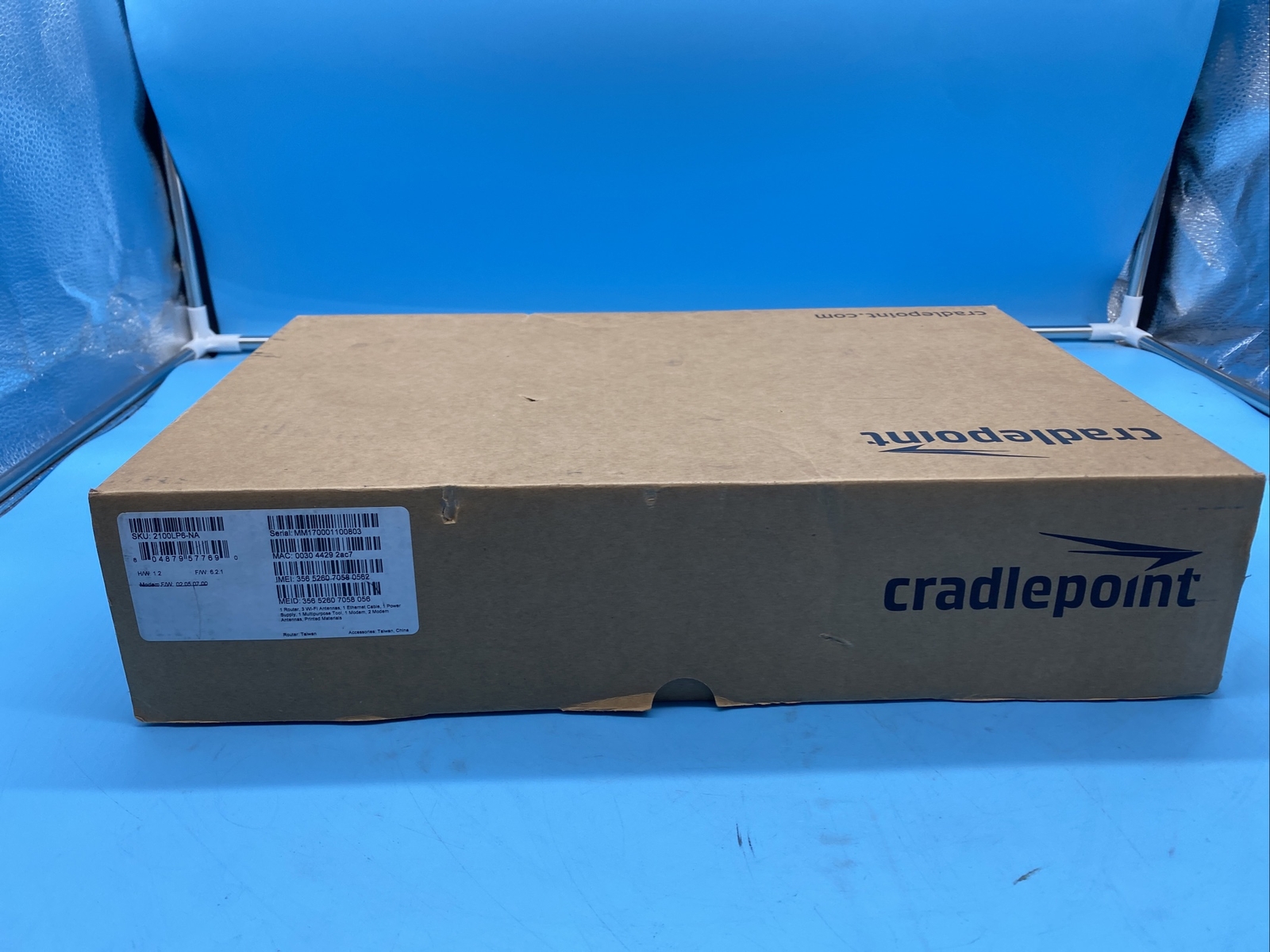 Cradlepoint 2100LP6-NA Cellular Modem Wireless Router Open Box