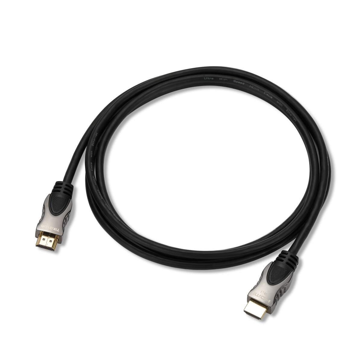 Tikaton HDMI 2.1 Cable 48Gbps Bandwidth Range High Speed 8K HD (6.6 feet)