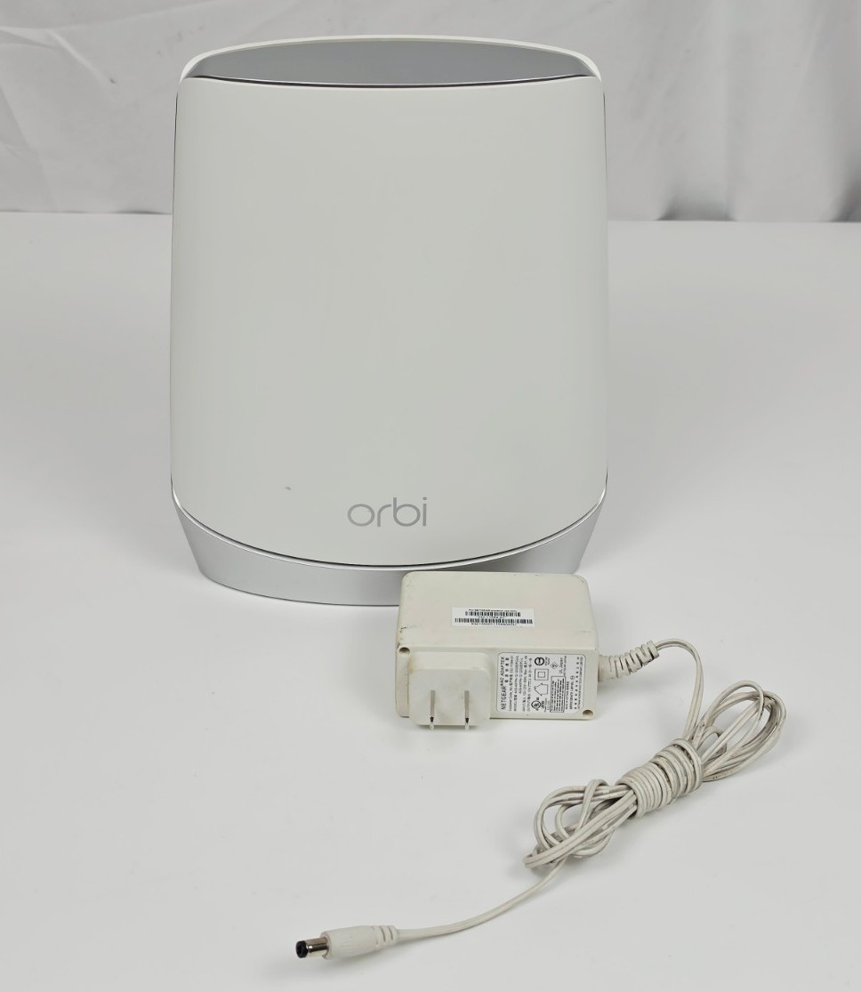 Netgear RBR750 Orbi WiFi 6 Tri-band Mesh AX4200 Network Gigabit Router - White